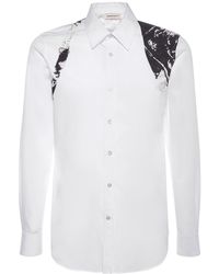 Alexander McQueen - Hemd mit fold gurt - Lyst