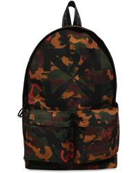 Off-White c/o Virgil Abloh Print Camo Arrow Tech Canvas Backpack - Mehrfarbig