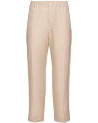 Zegna - Pantalones de lino - Lyst