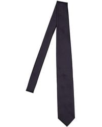 Tom Ford - Cravatta solid in twill di seta 8cm - Lyst
