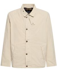 Barbour - Tracker Cotton Jacket - Lyst