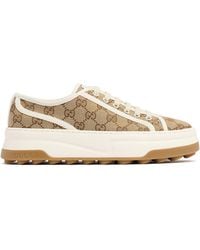 Gucci - 50Mm Tennis Treck Sneakers - Lyst
