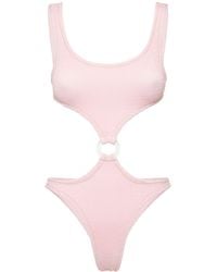 Reina Olga - Augusta Cut Out One Piece Swimsuit - Lyst