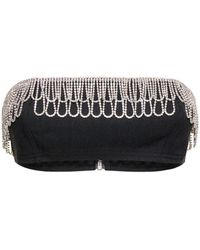 ROTATE BIRGER CHRISTENSEN - Twill-bandeau-oberteil Mit Verzierung - Lyst
