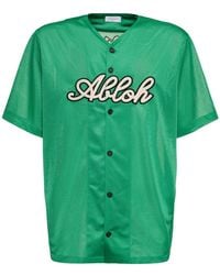 Off-White c/o Virgil Abloh - T-shirt en mesh technique baseball - Lyst