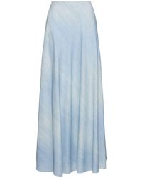 Ermanno Scervino - Viscose Long Skirt - Lyst