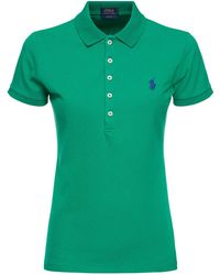 Polo Ralph Lauren - Polo julie in cotone stretch - Lyst