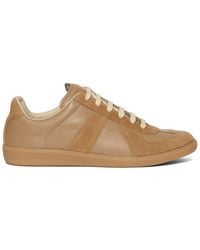 Maison Margiela - Replica Leather Sneakers, , 100% Rubber - Lyst