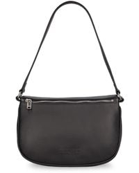 MM6 by Maison Martin Margiela - Double Slouchy Hobo Leather Bag - Lyst