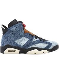 Nike Sneakers "air Jordan 6 Retro" - Blau