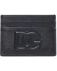 Dolce & Gabbana - Dg Embossed Logo Card Holder - Lyst