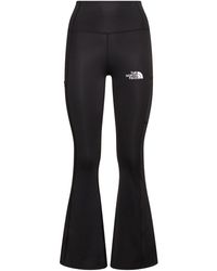 The North Face - Poly Knit Flared leggings - Lyst