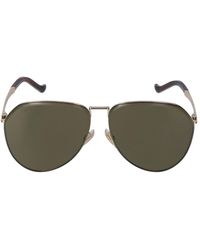 Etro - Luxury Metal Aviator Sunglasses - Lyst