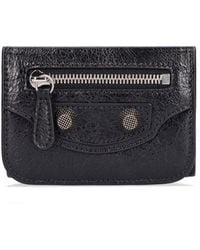 Balenciaga - Le Cagole Mini Leather Wallet - Lyst