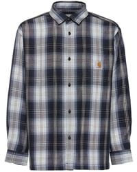 Carhartt - Uomo Camicia Loose Fit Blanton A Quadri - Lyst