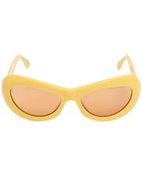 Marni - Lunettes de soleil rondes field of rushes - Lyst
