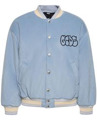 Gcds Tom & Jerry Neapolitan Fleece Jacket in Blue for Men