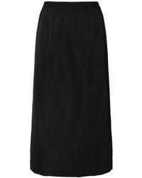 Carven - Duchesse Midi Skirt - Lyst