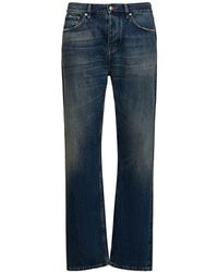 Burberry - Harison Straight Leg Denim Jeans - Lyst