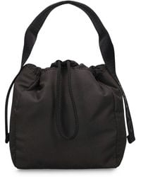 Ganni - Recycled Tech Top Handle Bag - Lyst