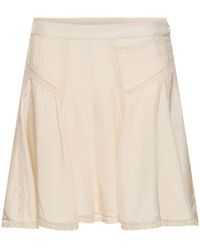 Isabel Marant - Zia Silk Mini Skirt - Lyst