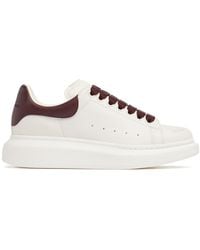 McQueen - Mujer Sneakers Oversize De Piel 45Mm - Lyst