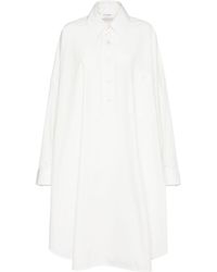 Bottega Veneta - Compact Cotton Dress - Lyst