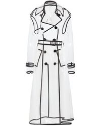 Dolce & Gabbana - X Kim Sheer Pvc Trench Coat - Lyst