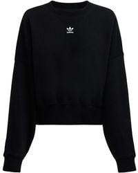adidas Originals Cotton Blend Sweatshirt - Black