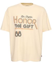 Honor The Gift - T-shirt a-spring retro honor in cotone - Lyst