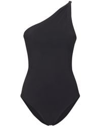 Totême - Twist-Strap One-Shoulder Swimsuit - Lyst