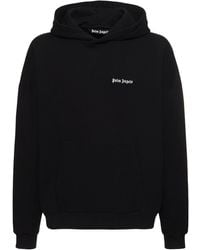 Palm Angels - Hoodie With Logo Embroidery - Lyst