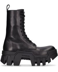 Balenciaga - Ankle Boots Bulldozer Leather - Lyst
