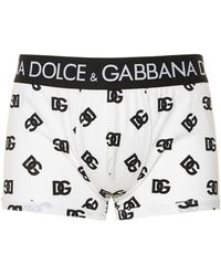 Calzoncillos Bóxer Con Estampado Floral Y Animal Dolce & Gabbana de hombre Hombre Ropa de Ropa interior de Boxers 