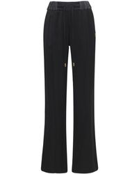 Pantalón De Raso Dolce \u0026 Gabbana de Raso de color Morado | Lyst