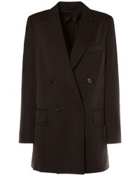 Max Mara - Levico Wool & Mohair Long Jacket - Lyst