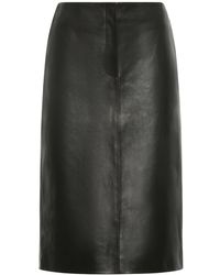 Magda Butrym - Leather Pencil Skirt - Lyst