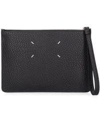 Maison Margiela - Small Grained Leather Pouch - Lyst