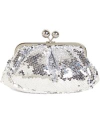 Weekend by Maxmara - Egadi Sparkle Sequined Clutch - Lyst