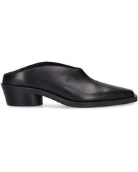 Proenza Schouler - 40Mm Bronco Leather Mules - Lyst