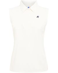 K-Way - Donna Dimple Tech Sleeveless Polo - Lyst