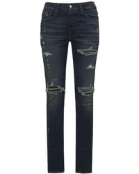 Amiri - Jeans Tapered Fit "mx1" In Denim Di Cotone 15cm - Lyst