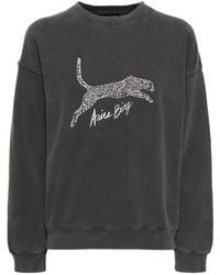Anine Bing - Sweatshirt "spencer Spotted Leopard" - Lyst