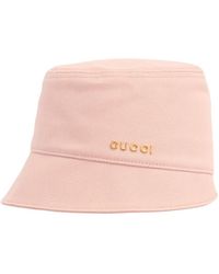 Gucci - Cotton bucket hat - Lyst
