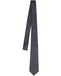 Gucci - 7cm gg Mono Horsebit Silk Jacquard Tie - Lyst