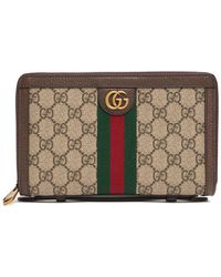 Gucci - Gg Supreme Canvas Passport Case - Lyst