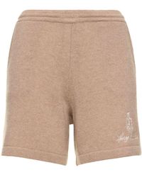 Sporty & Rich - Kaschmir-shorts "vendôme" - Lyst