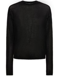 Rick Owens - Pullover Aus Wolle "penta Pull" - Lyst