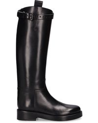 Ann Demeulemeester - 40Mm Dallas Leather Tall Boots - Lyst