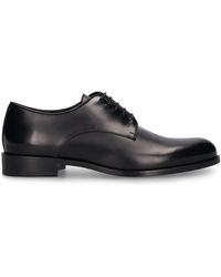 Giorgio Armani - Chaussures à lacets en cuir - Lyst